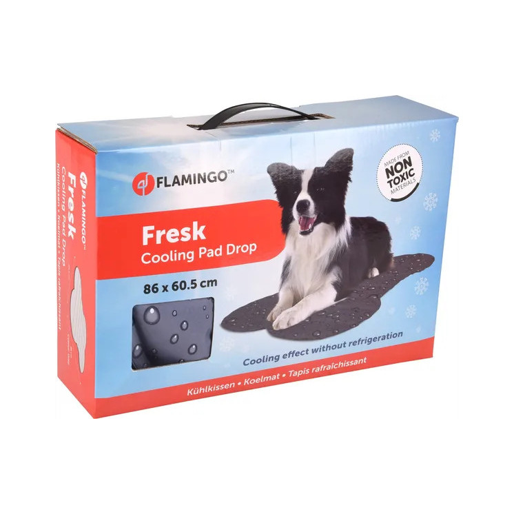 Tapis Rafraîchissant fresk dropos gris