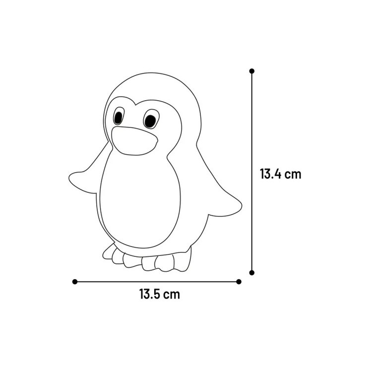 Jouet Gupi Pingouin Kaki