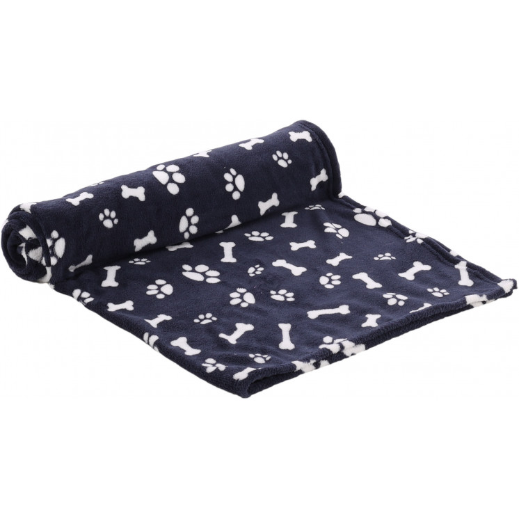 Couverture Zuma Rectangle Bleu foncé 150 X 100  cm