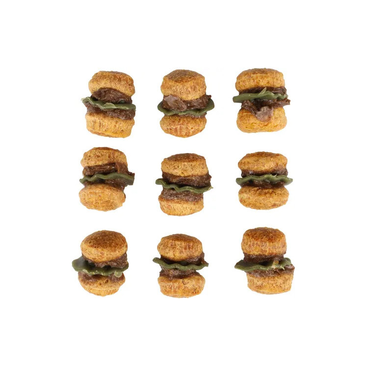 Friandises Fast Food Mini hamburger avec poulet