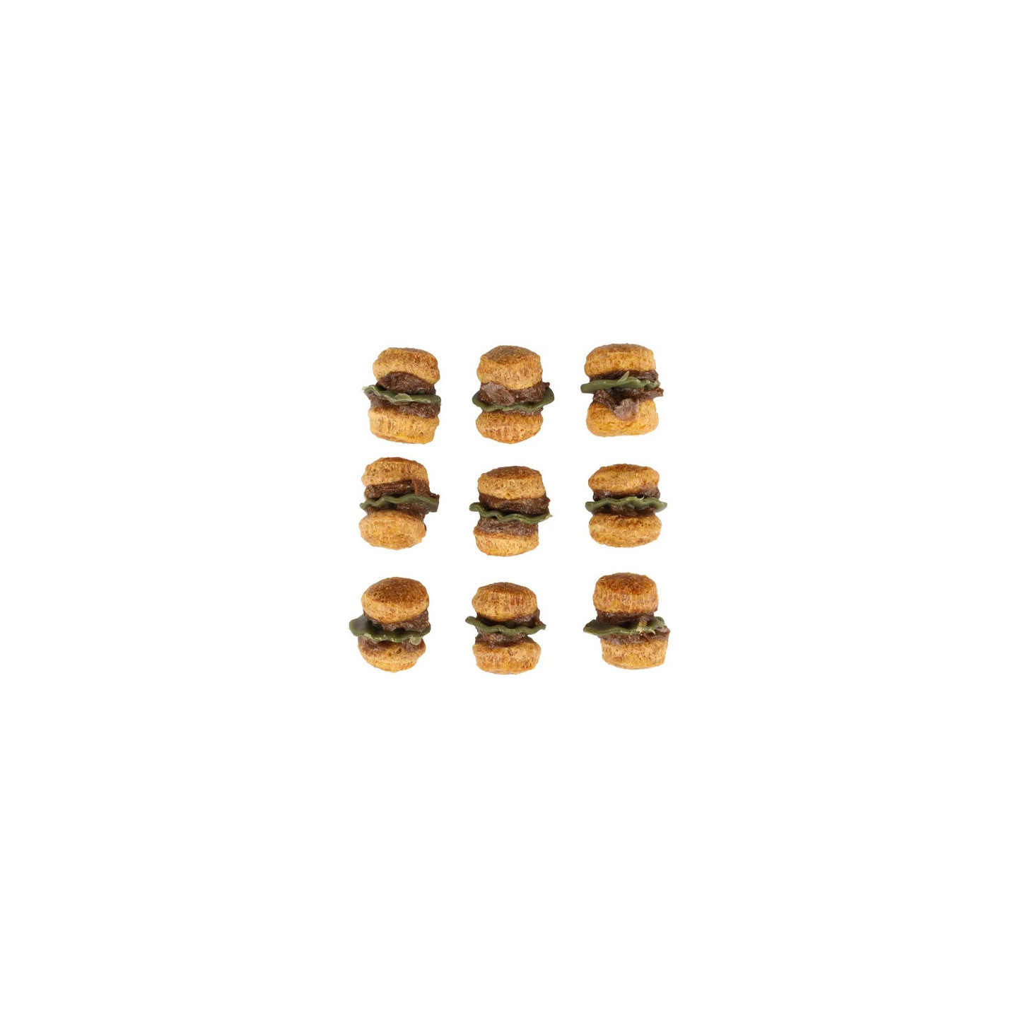 Friandises Fast Food Mini hamburger avec poulet
