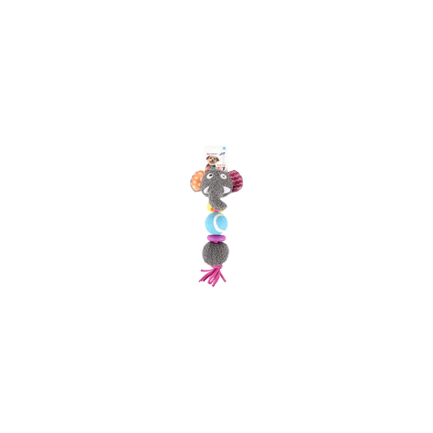 Jouet Cheery Éléphant avec balle Mélange