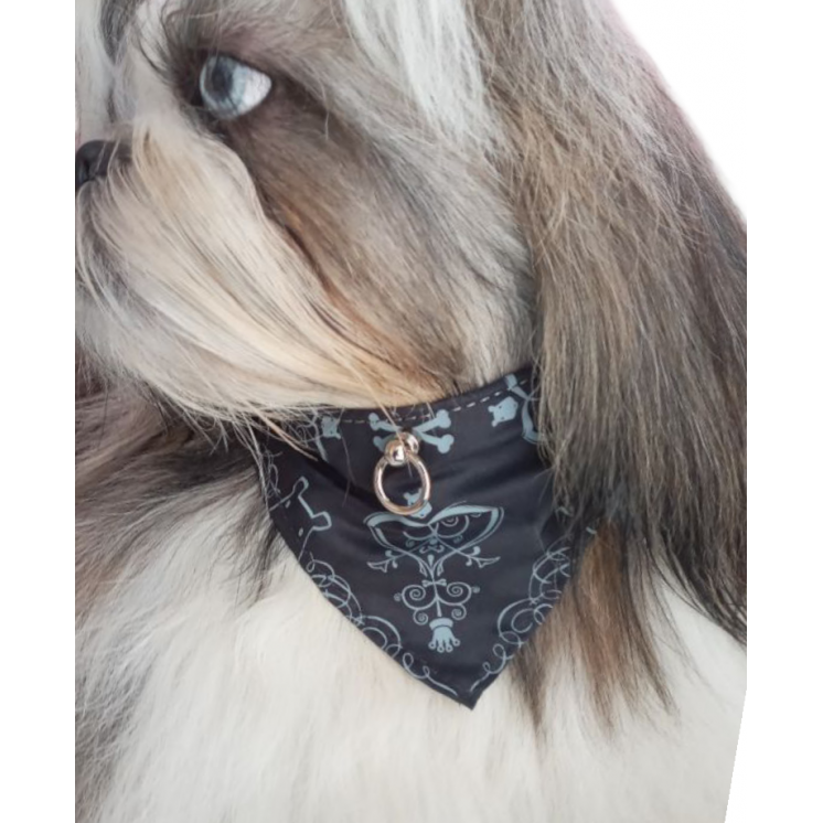 Collier Bandana Gris  DOOGY