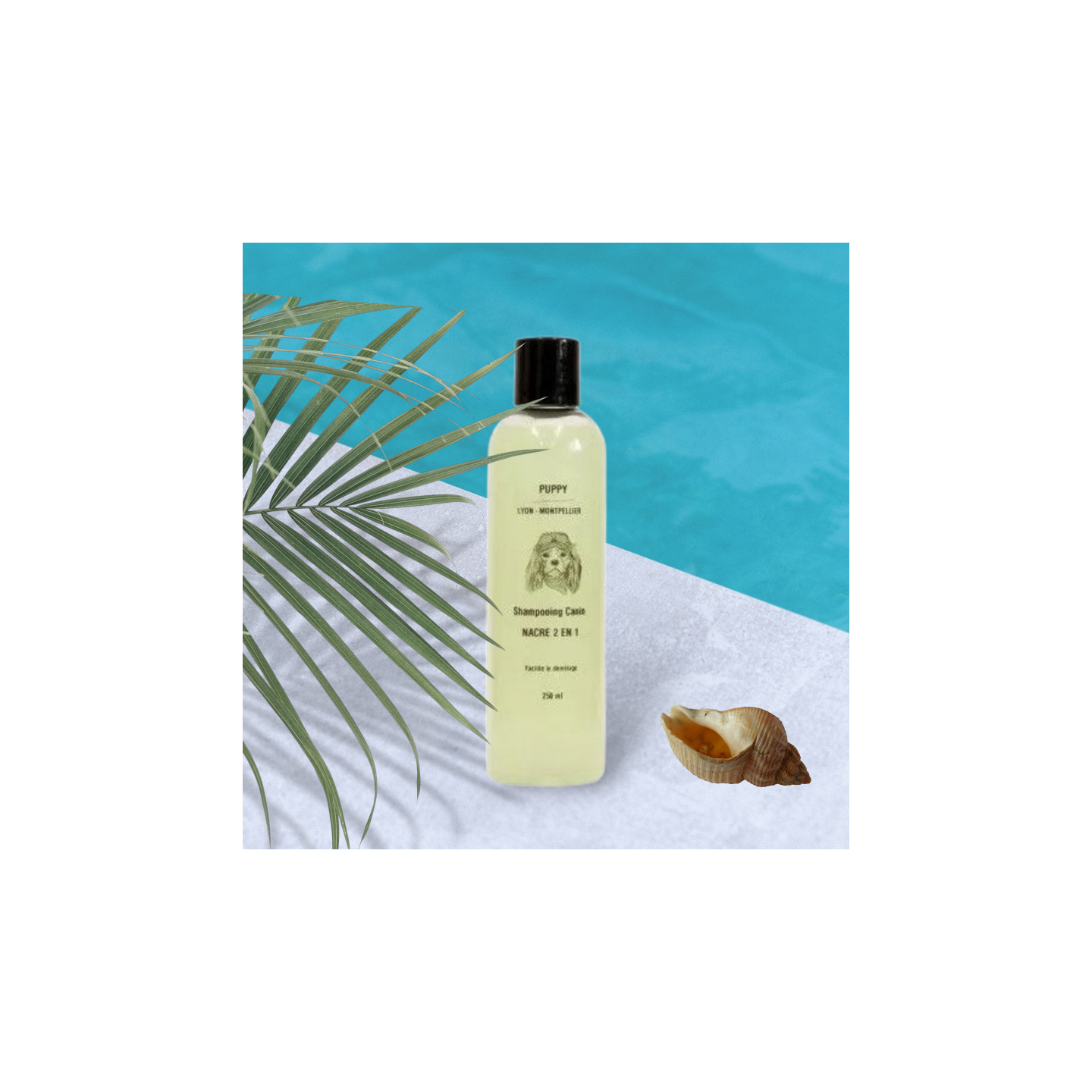 Shampoing Nacre 2 en 1 PUPPY