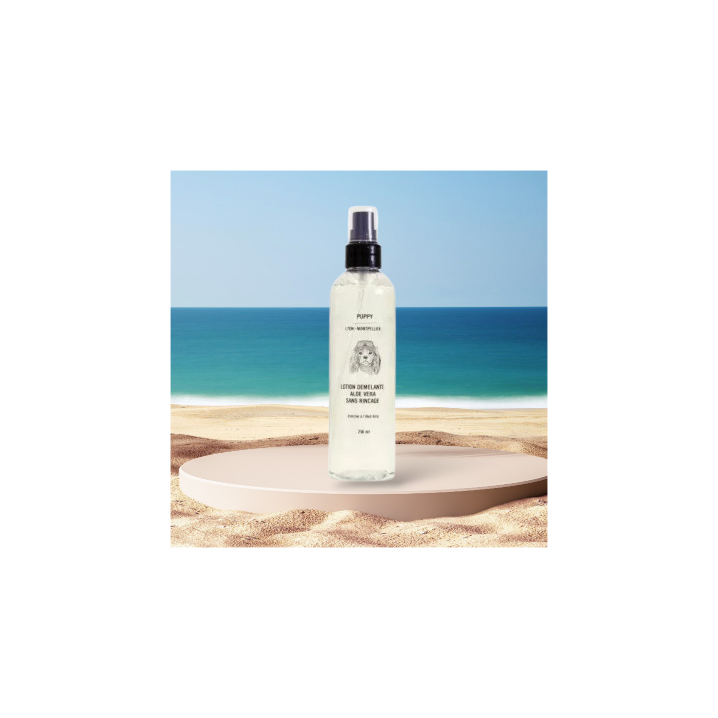 Lotion démêlante Aloe Vera sans rinçage PUPPY
