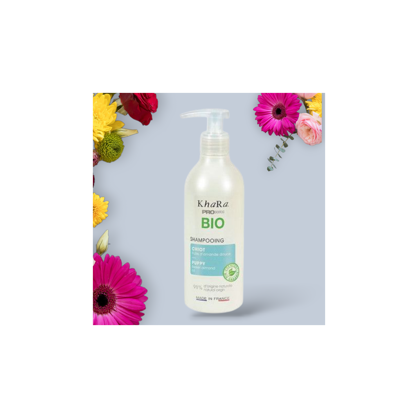 Shampoing Bio spécial chiot Khara