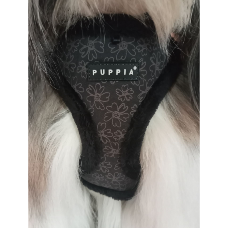 Harnais réglable HEPATICA noir pour chiens- PUPPIA
