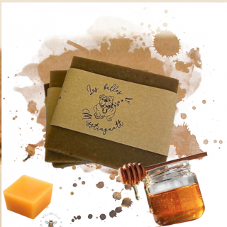 Shampooing solide miel, cire d'abeille
