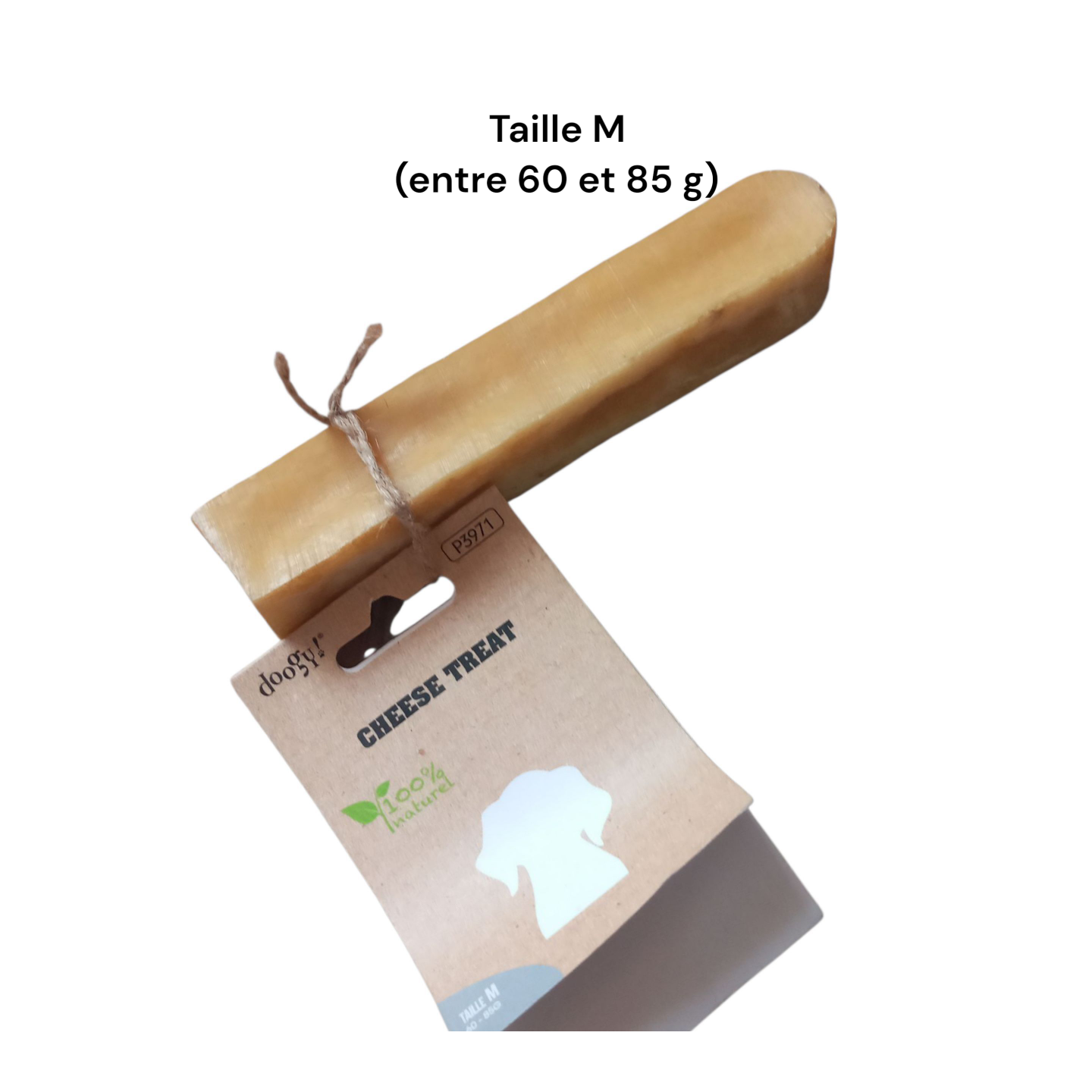Fromage de Yak Cheese treat nature     Taille M ( entre 60 et 85g)