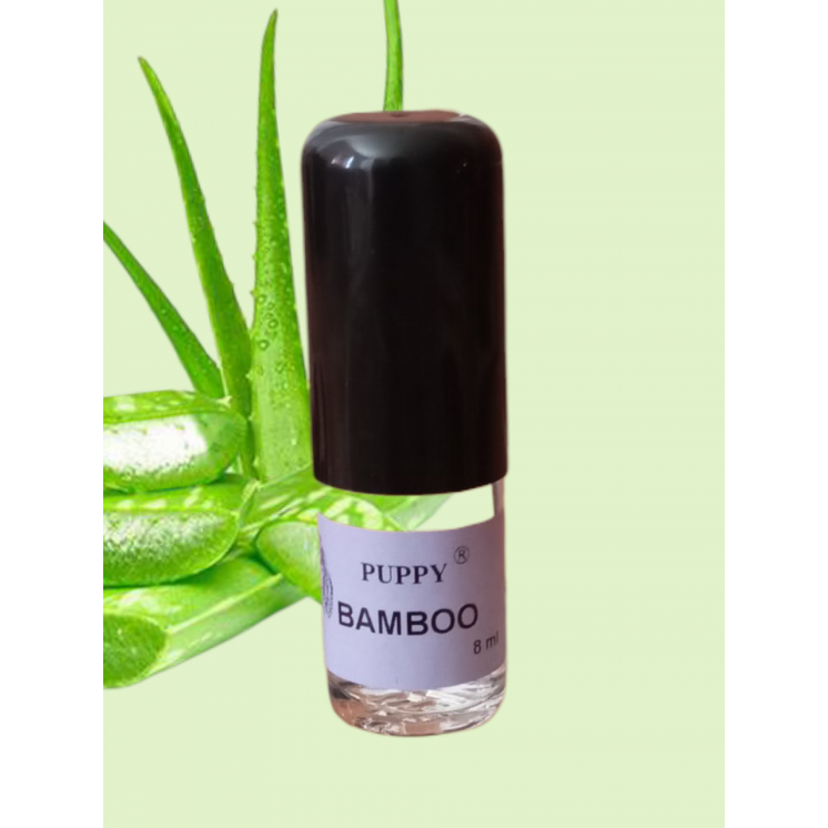 Parfum PUPPY  Bamboo, senteur de la ligne Aloé Vera    Flacon 8 ml