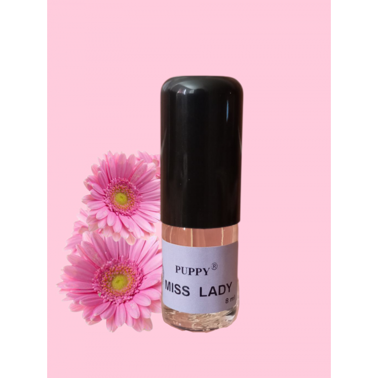 Parfum PUPPY    Miss Lady, nuance ambre  Flacon 8 ml