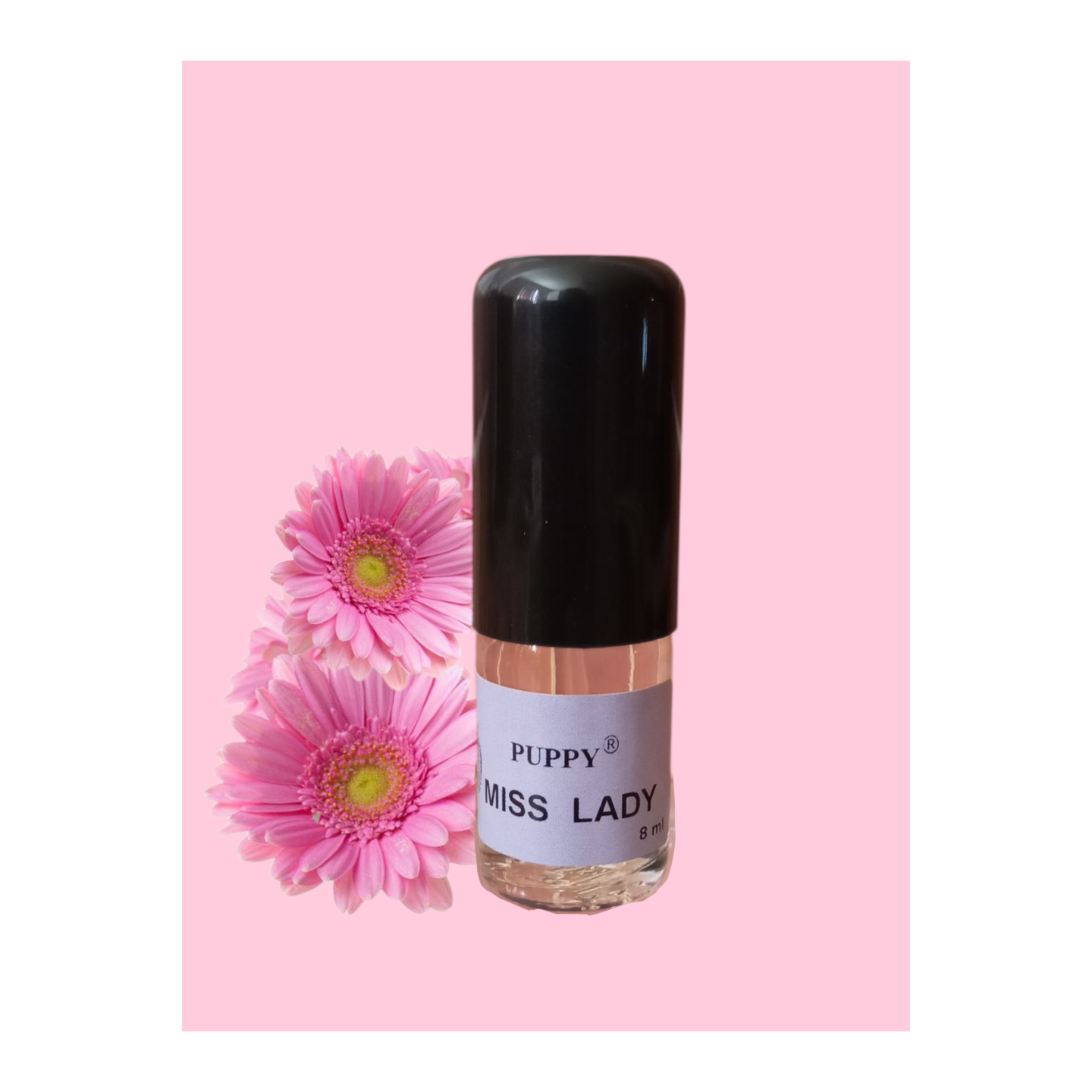 Parfum PUPPY    Miss Lady, nuance ambre  Flacon 8 ml