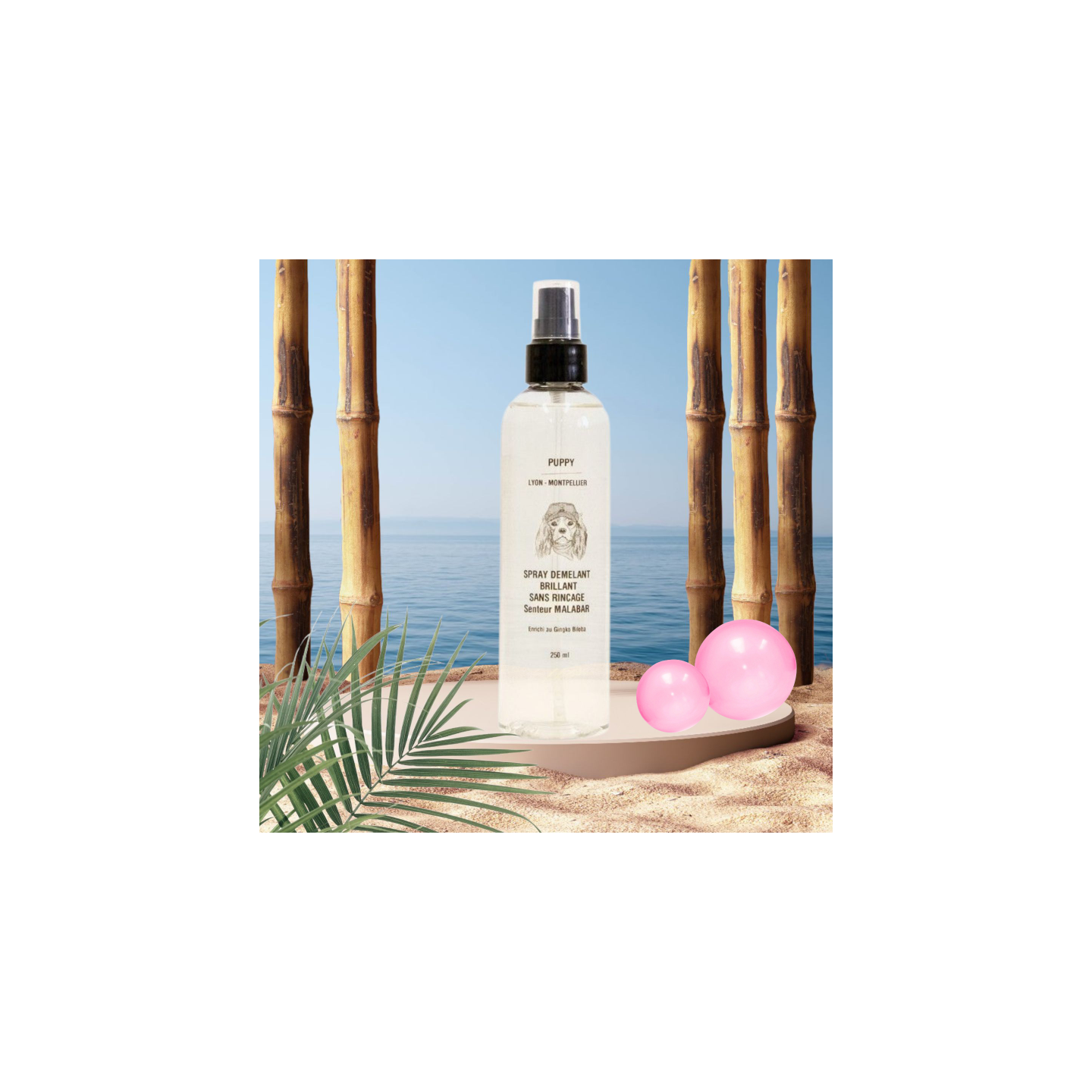 Lotion Démêlante GINGKO Senteur Malabar PUPPY