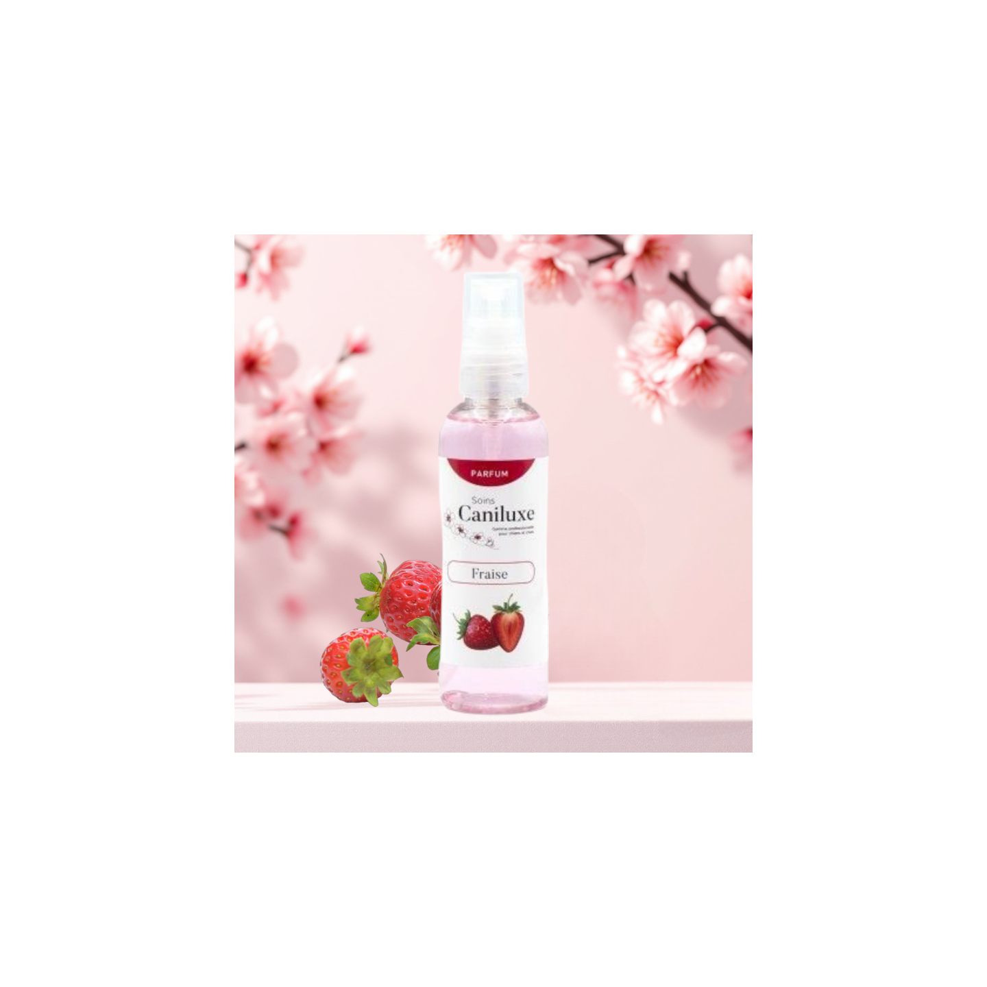 Parfum Fraise pour chien  CANILUXE 100 ml