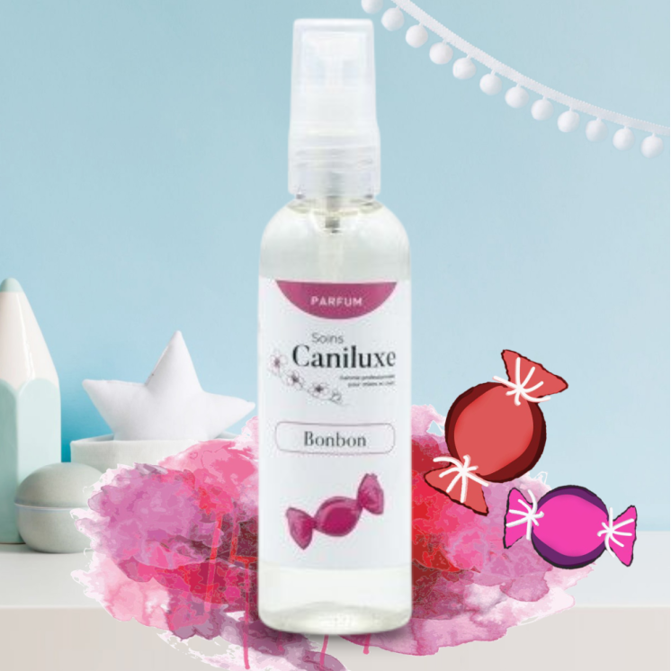 Parfum Bonbon pour chien  CANILUXE 100 ml