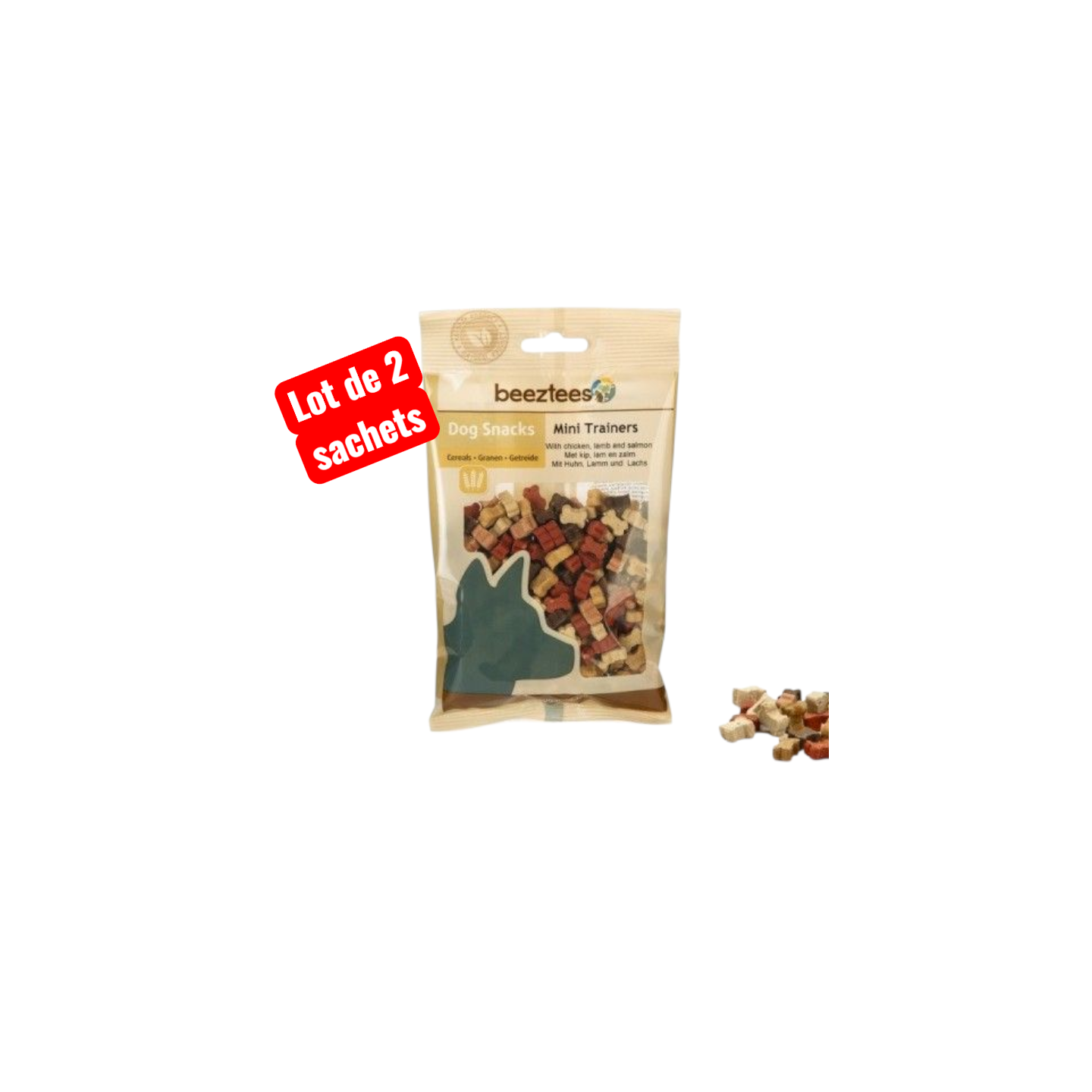 lot de 2 sachets   -   Mini Trainers   - BEEZTEES