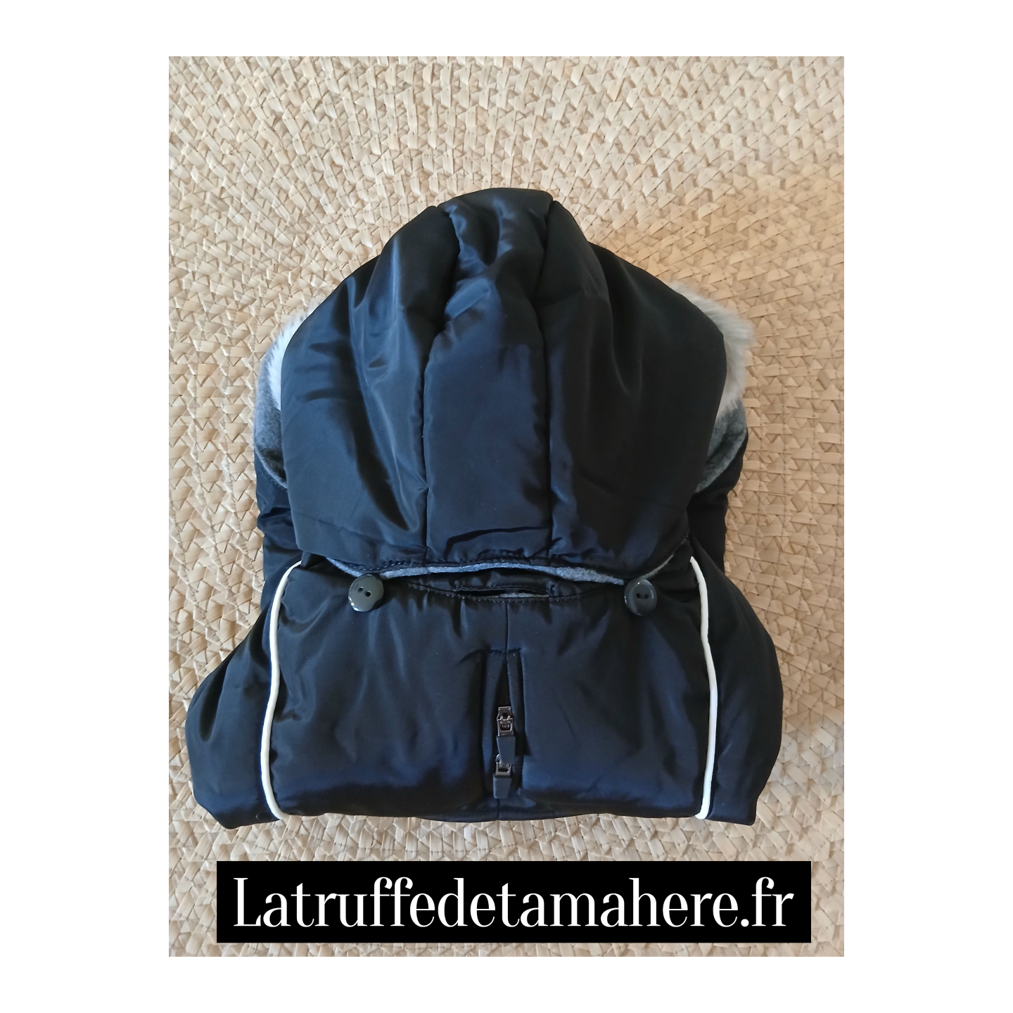 Doudoune imperméable  Mixte Softy  Noire  - DOOGY