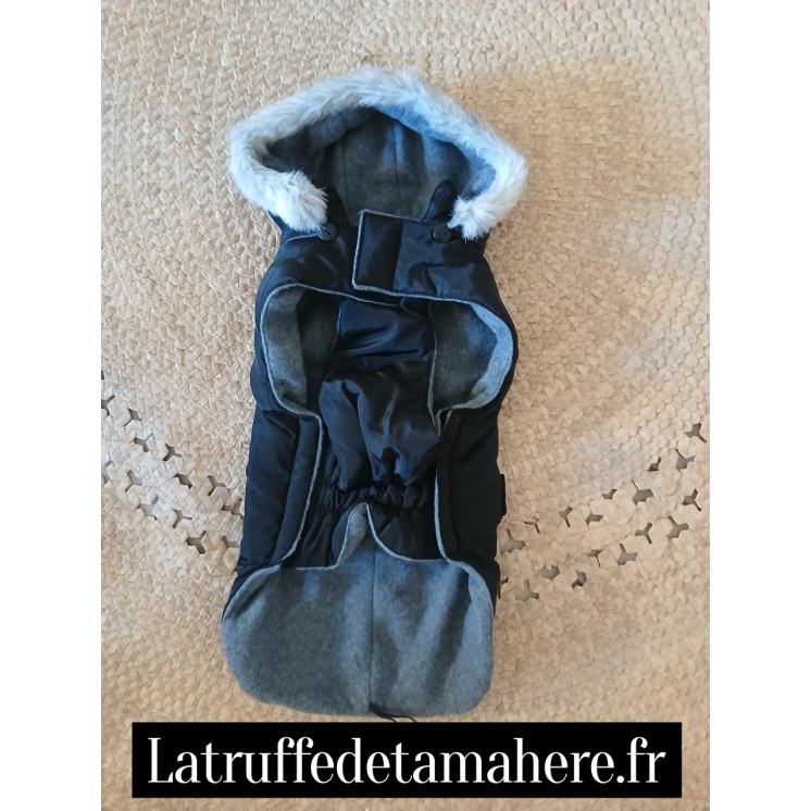 Doudoune imperméable  Mixte Softy  Noire  - DOOGY