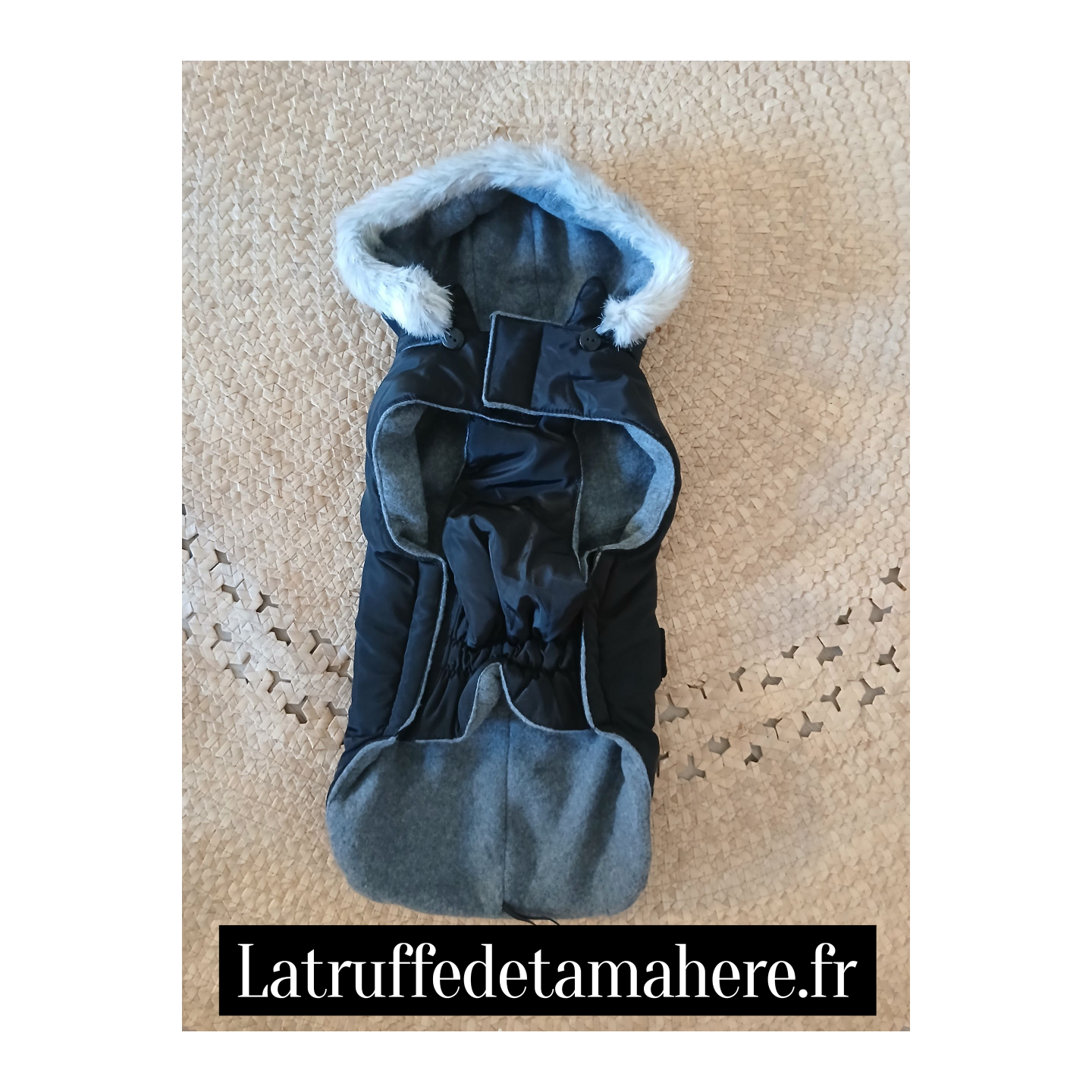 Doudoune imperméable  Mixte Softy  Noire  - DOOGY