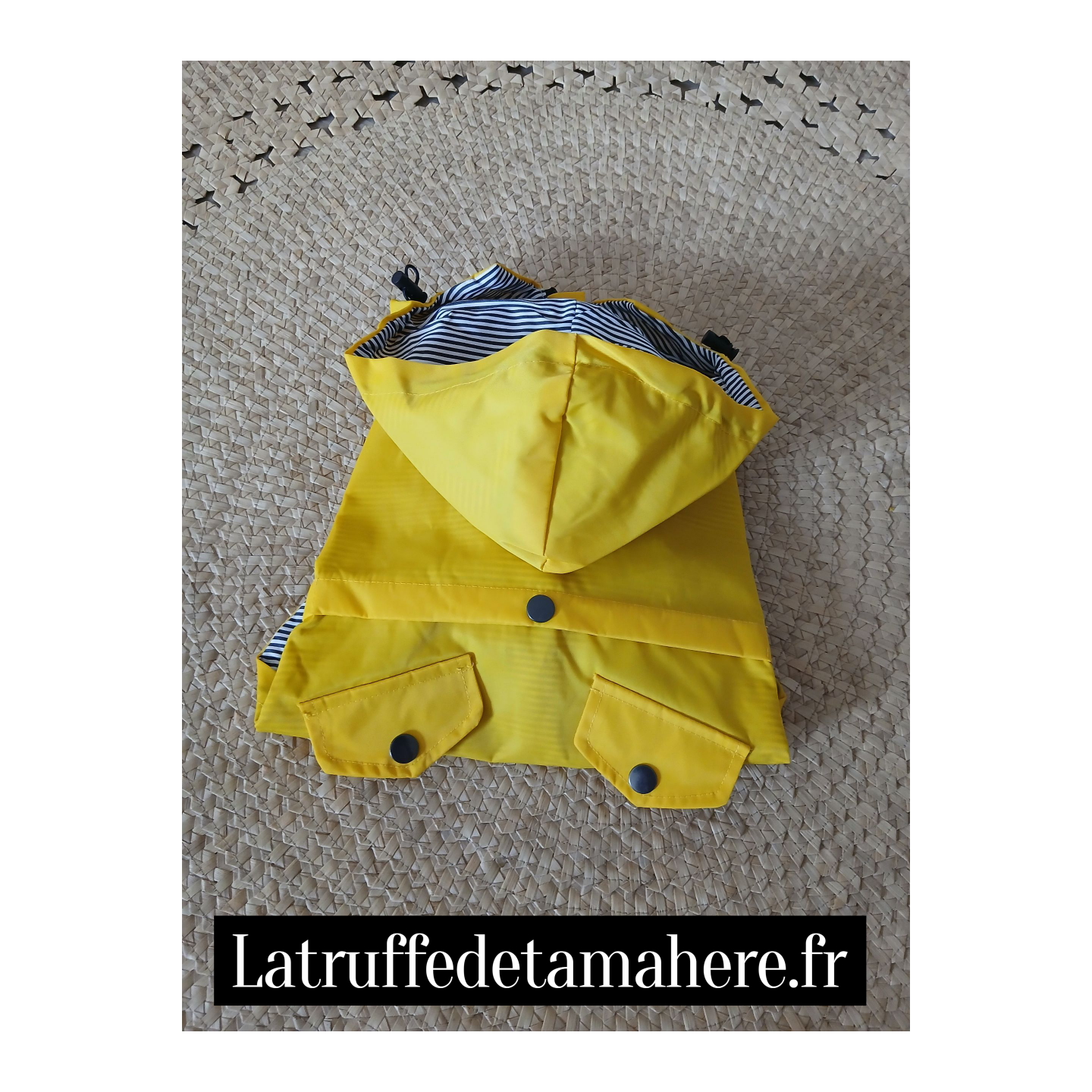 Ciré imperméable  Jaune  "Le Pêcheur"