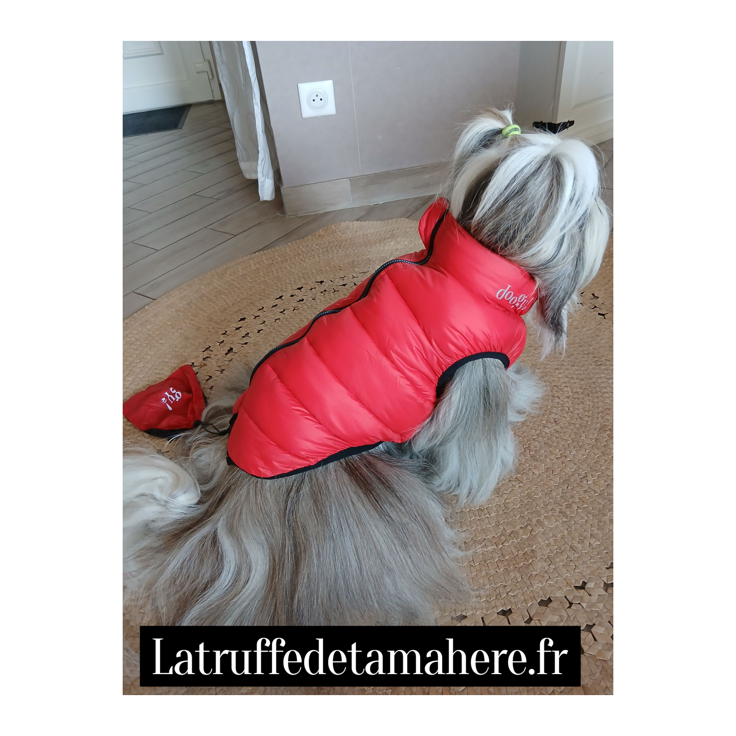 Doudoune Mixte Lighty réversible Noir/Rouge - DOOGY