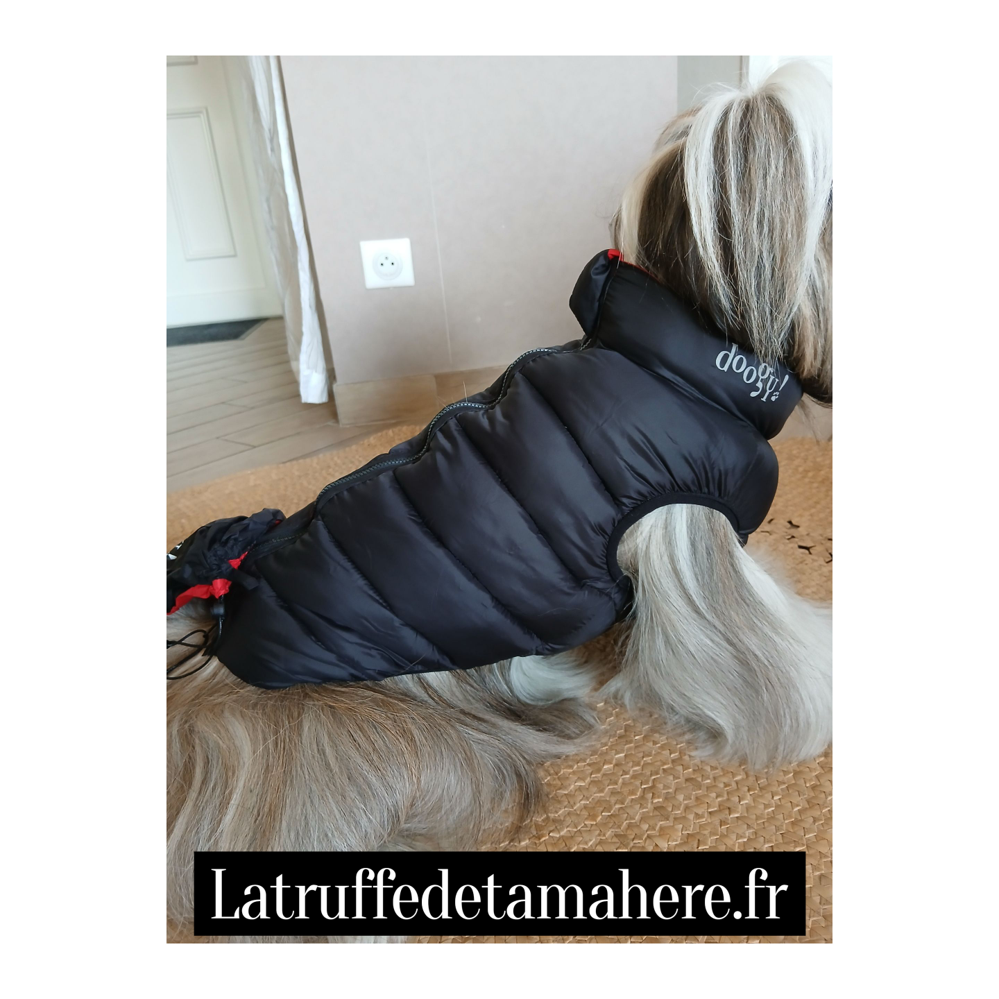 Doudoune Mixte Lighty réversible Noir/Rouge - DOOGY