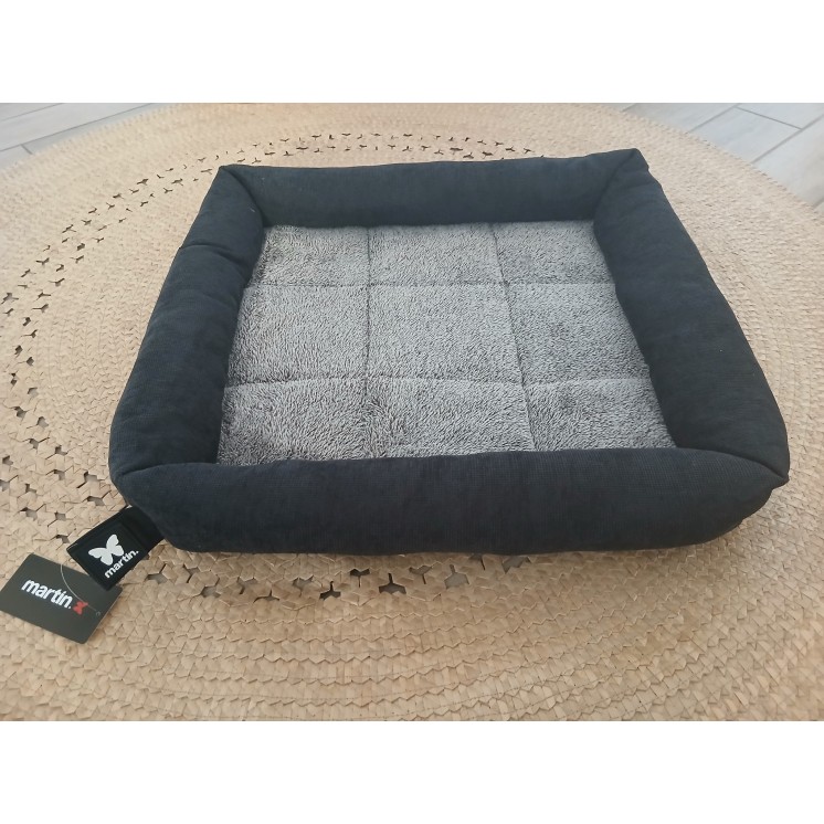 Panier damier  Marron  et  Noir - Doudouzen - MARTIN SELLIER