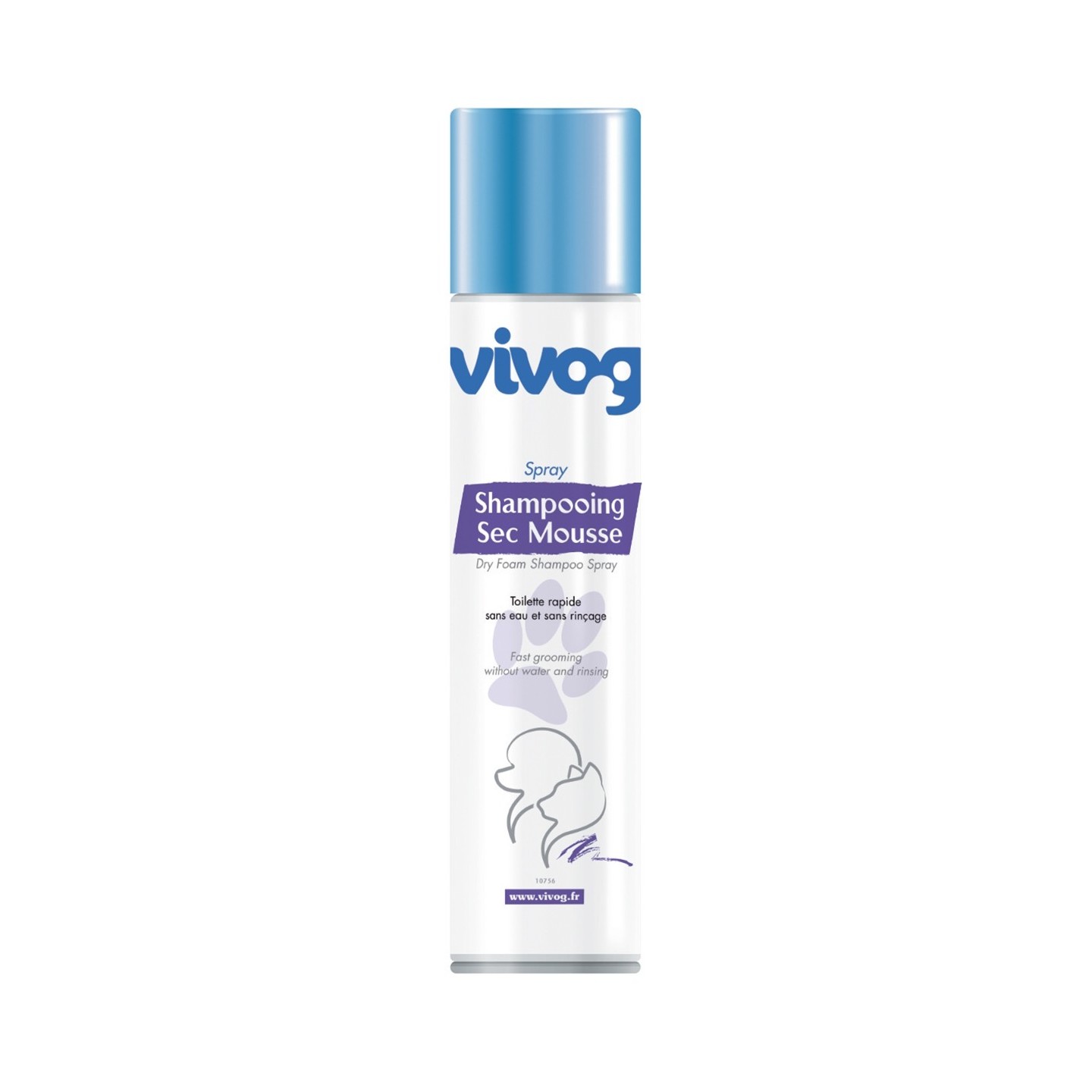 Shampooing sec sans rinçage  - VIVOG