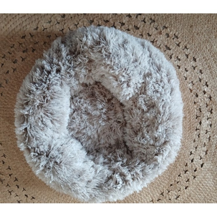 Coussin Poilu Beige - BOBBY