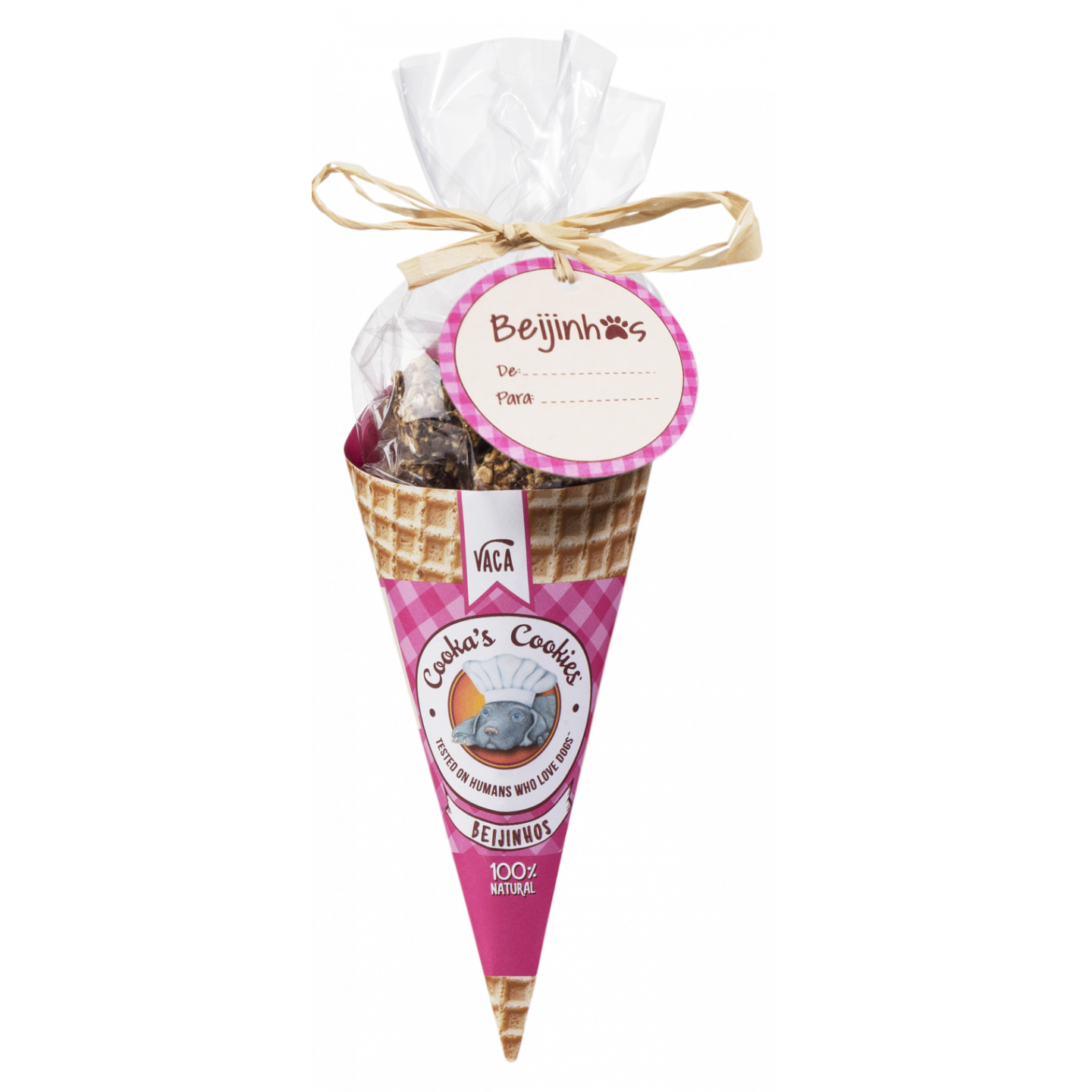 Cornet de Friandises Boeuf    COOKA'S COOKIES