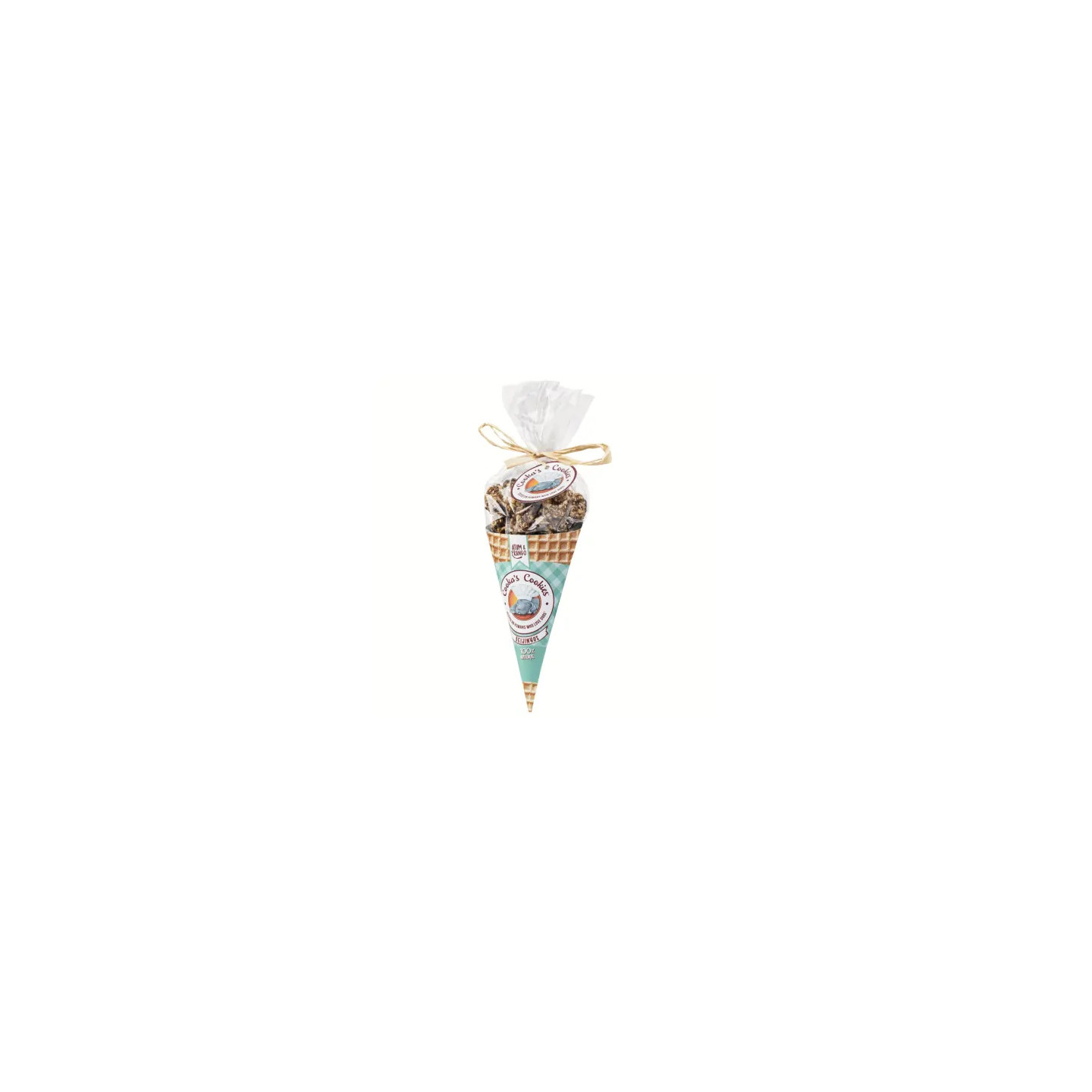 Cornet  de friandises Thon /  Poulet   COOKA'S COOKIE