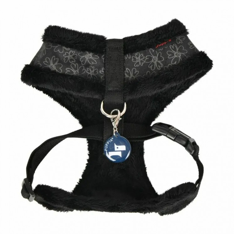 Harnais réglable HEPATICA noir pour chiens- PUPPIA